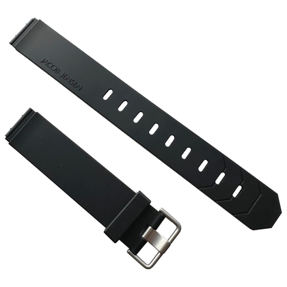Jacob Jensen horlogeband 645, 646, 647, 655, 656, 657 rubber 17mm