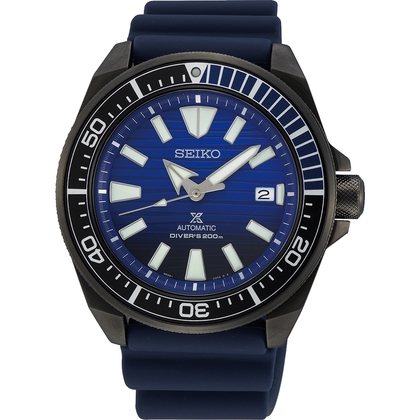 Seiko Prospex Sea SRPD09 Horlogeband R02F014N0 Blauw Rubber 22mm