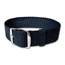 Perlon Geweven Horlogebandje Donkerblauw