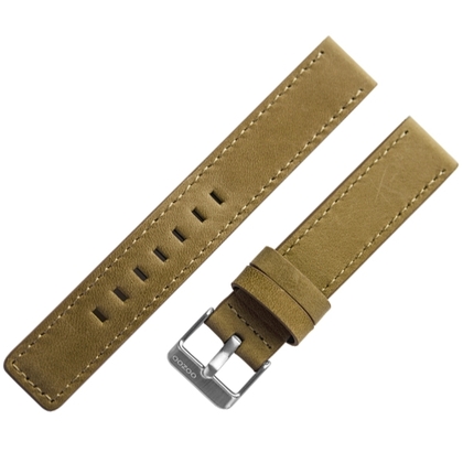 OOZOO Horlogebandje Zand Leer