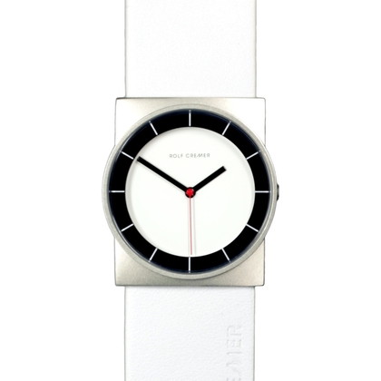 Rolf Cremer Concepta 505605 Horlogeband Wit Leer 26mm