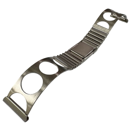 Pfistra Rally Stalen Horlogeband 8016-8018/A - Vintage NOS Jaren 1970 - 20/18/16mm