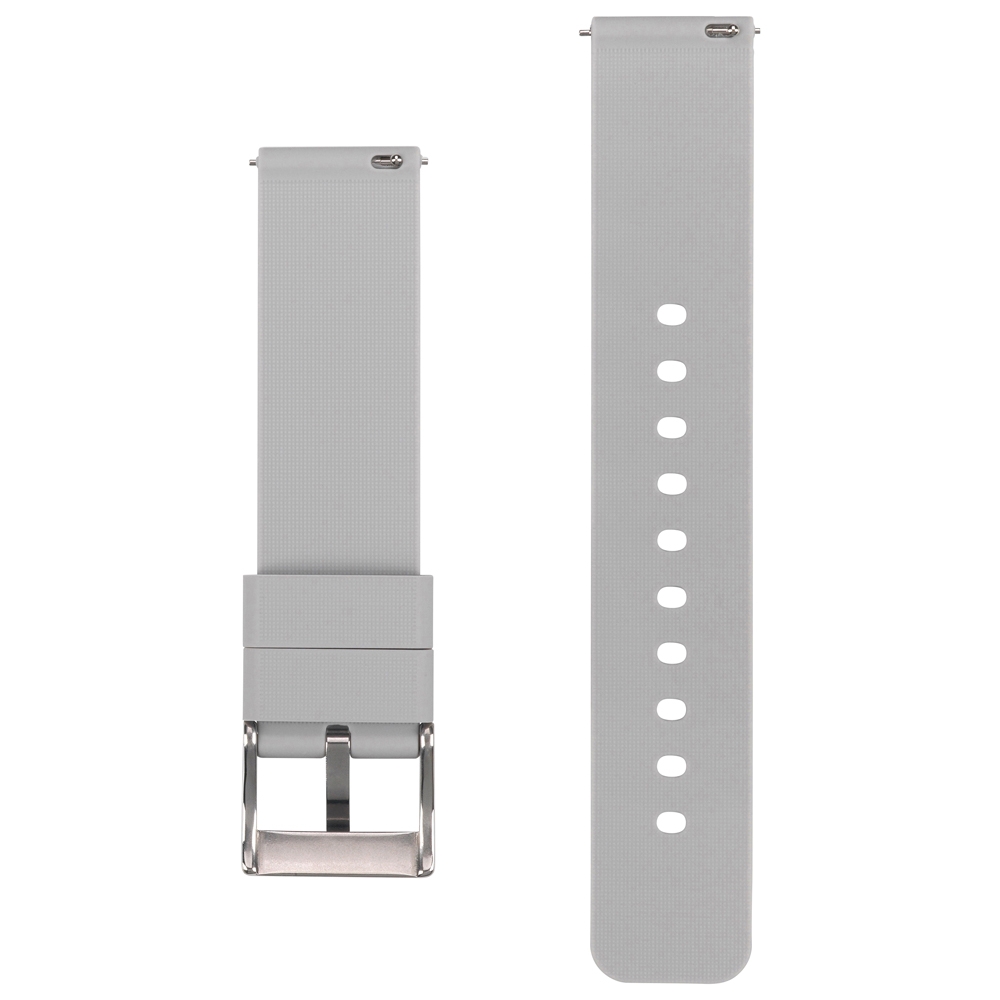 Silicone Rubberen Horlogebandje Grijs