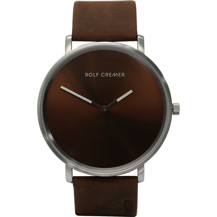 Rolf Cremer "Flat 45" 501305 Horlogeband Bruin Leer 22mm