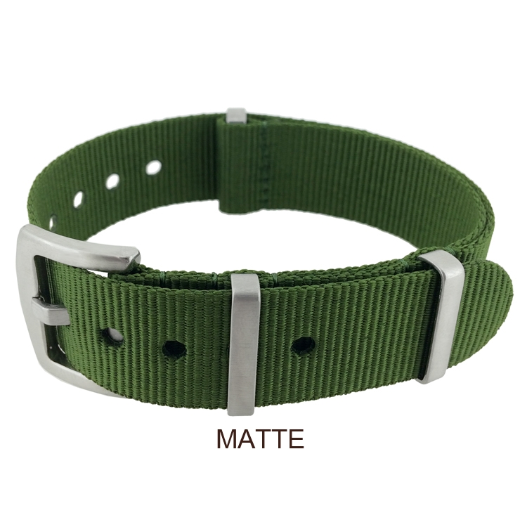Army Green Superstrap Mega NATO Nylon Strap - SS/Matte