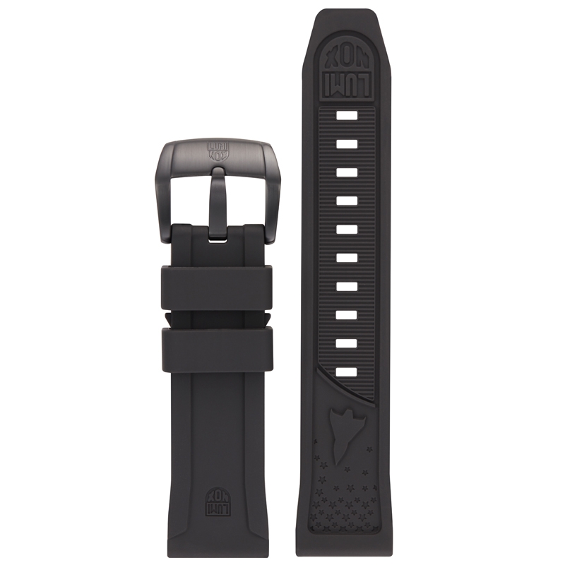 Luminox 5020 SXC / XCOR Aerospace Horlogeband Zwart Rubber - FP.5020.20B