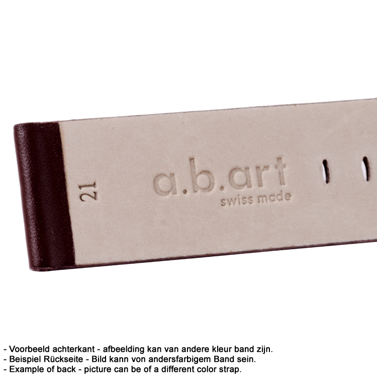 a.b.art Horlogeband serie EL I Ecru 12 en 30 mm