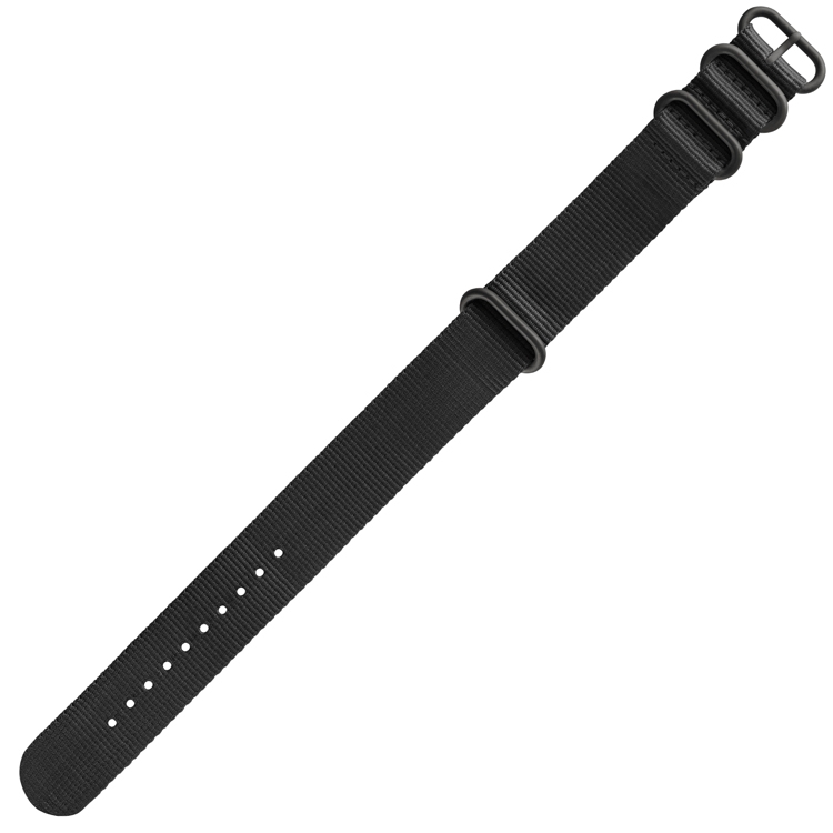 Black NATO Extreme Heavy Duty Nylon Strap