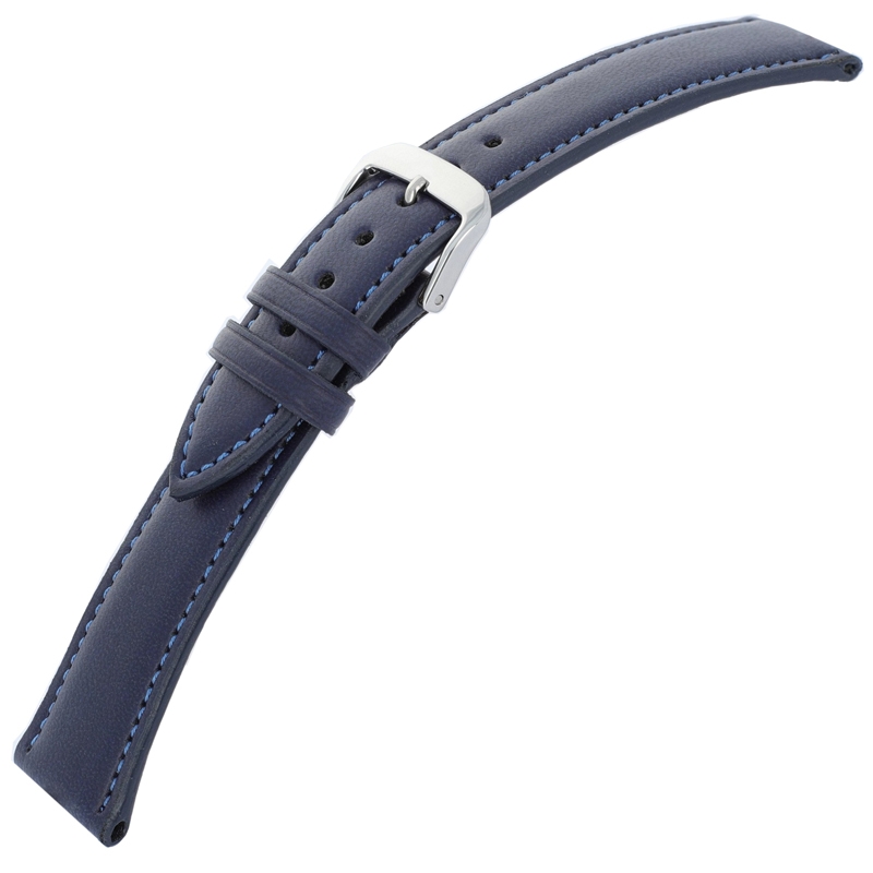 Vegan Horlogebandje van Appelleer - Blauw