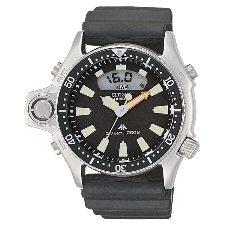 Citizen Promaster JP2000-08E Horlogeband Zwart - 24mm