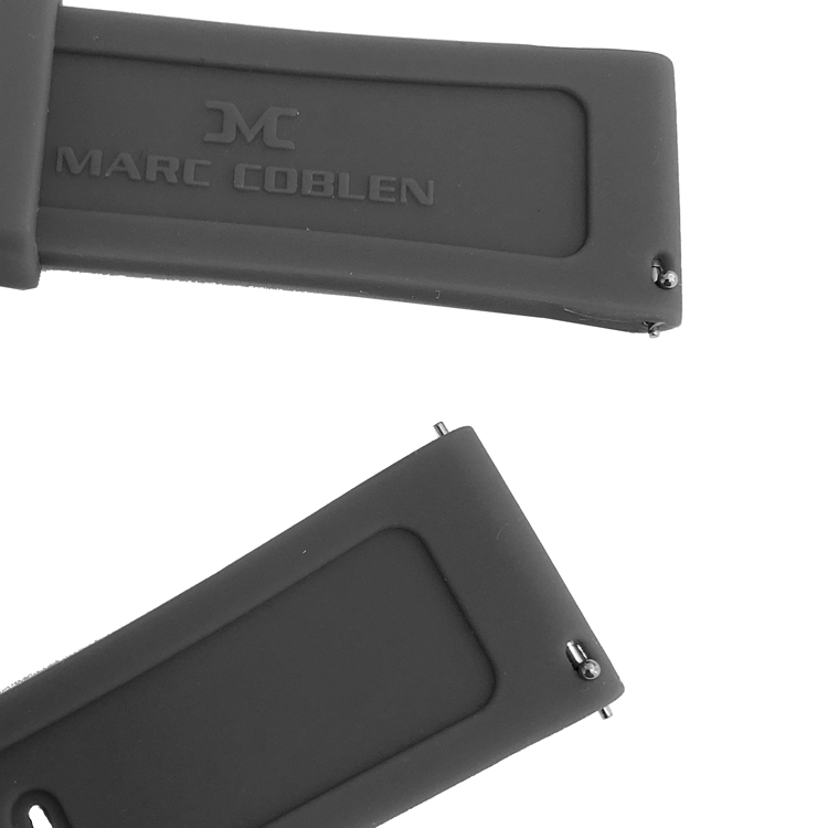Marc Coblen / TW Steel Silicone Horlogeband Citroengeel 22mm