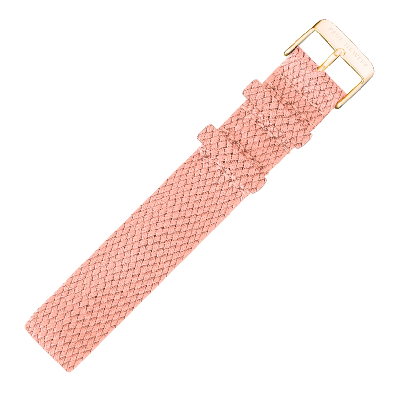 Paul Hewitt Perlon Horlogeband Roze 20mm