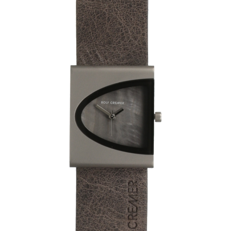 Rolf Cremer Arch 505307 Horlogeband Bruin Grijs Leer 24mm