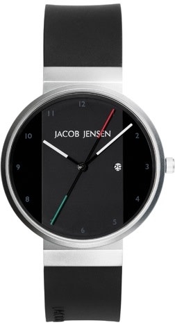 Jacob Jensen horlogeband 600, 601, 602, 702 rubber 19mm